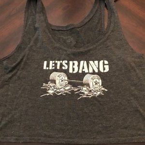 Savage barbell lets bang crop